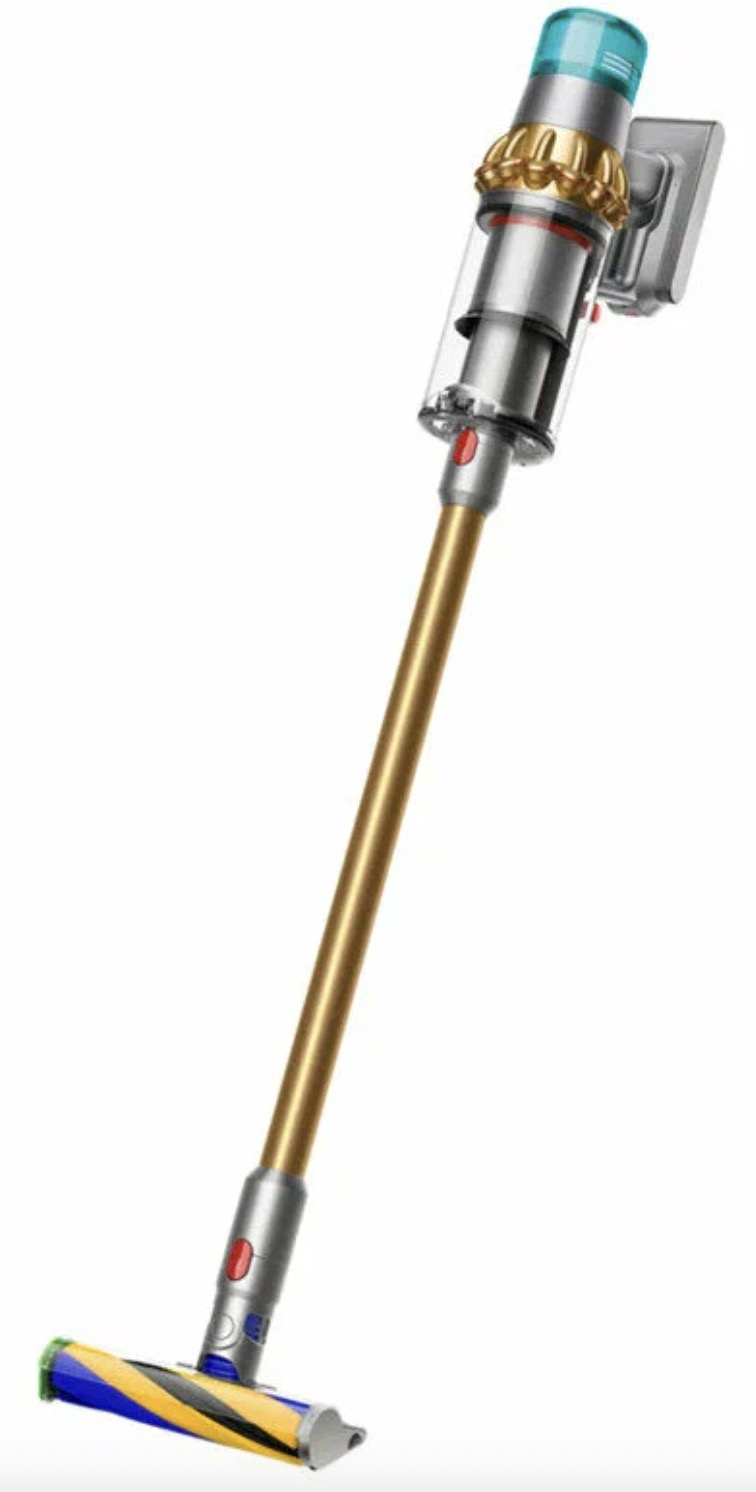 Вертикальный Пылесос Dyson V15 Detect Absolute Gold/Gold (SV47)