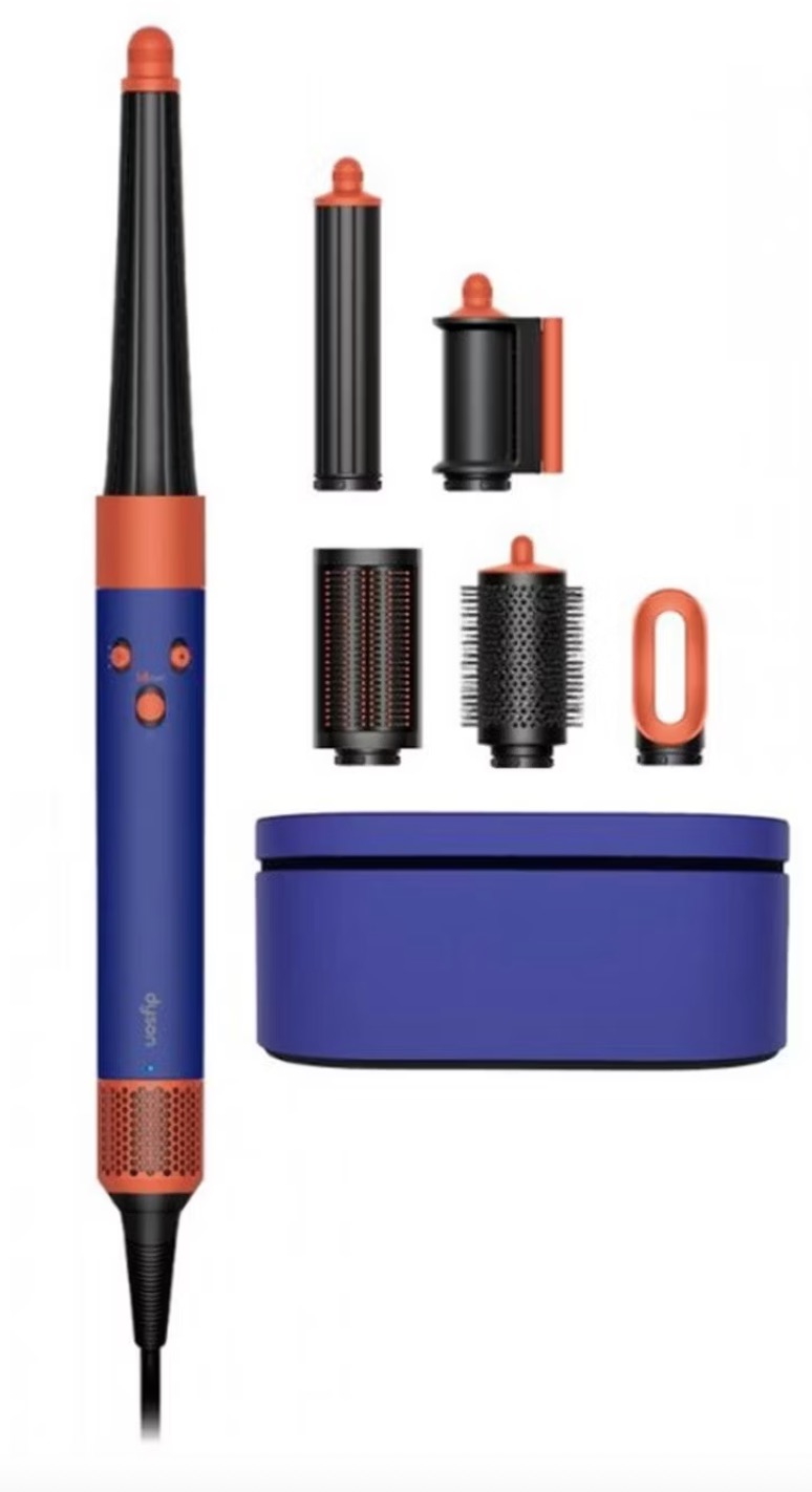 Стайлер Dyson HS08 Long Airwrap i.d. Straight+Wavy Vinca Blue/Topaz Orange