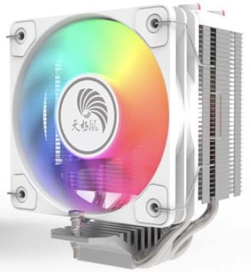 Кулер для процессора Tianjifeng ARGB J8 White