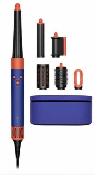 Стайлер Dyson HS08 Long Airwrap i.d. Straight+Wavy Vinca Blue/Topaz Orange